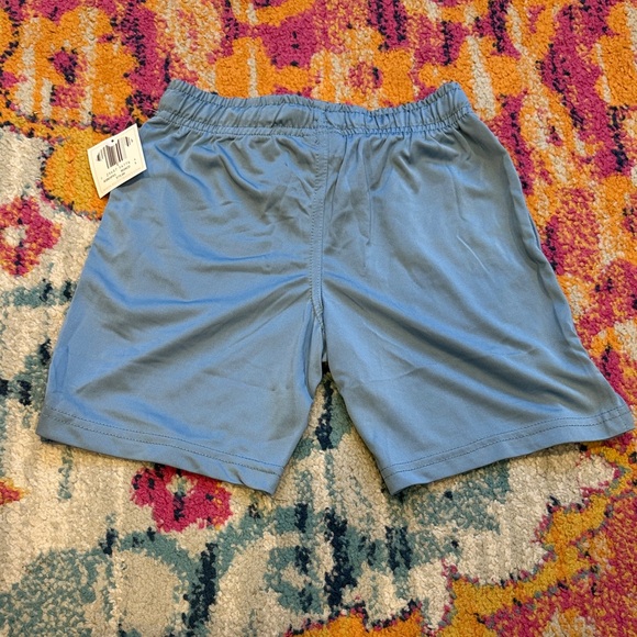 Kids Blue Drawstring Shorts - Picture 4 of 5